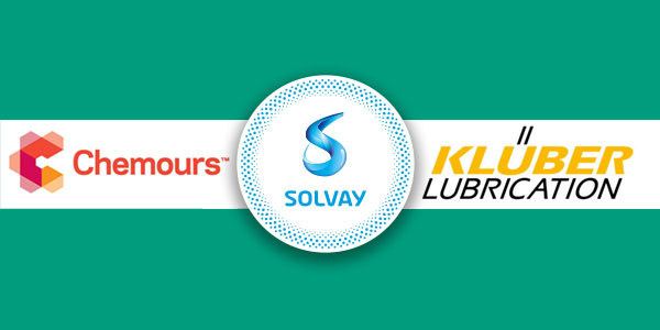 Unsere Partner Klüber Lubrication, Du Pont und Solvay Solexis