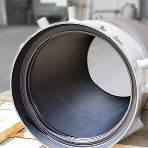 V-belt form for improved demoldability with PTFE nonstick coating and bonded coating applications.