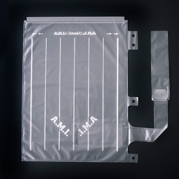 Medical technology salvage bag printed with adPrint