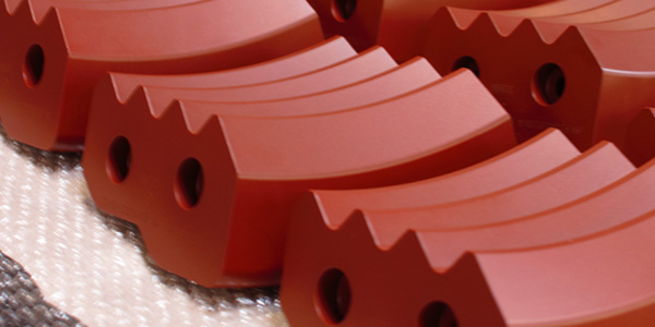 Anti-corrosion coating on parts for the off-shore industry