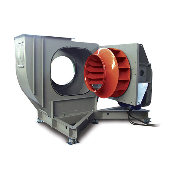 Ventilation wheel coated with adcoat 33/5000 Ruby Red for the Coating and Automobile Industrie
