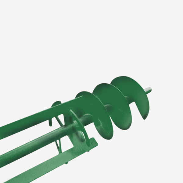Screw conveyor with Excalibur coating / FEP coating for dough conveying in the food industry